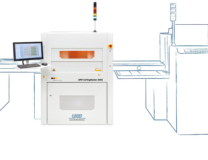 LPKF CuttingMaster 3000 laser depaneling system